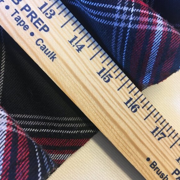 Hot Topic Suspender Skirt Small Red Black Plaid Removable Suspenders Twee Punk - Picture 6 of 9